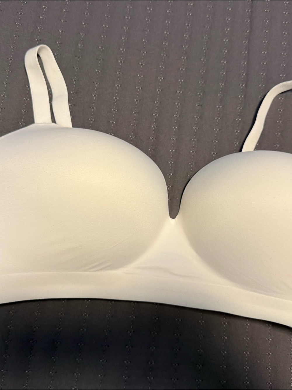 Soma White Strapless Convertible Molded Bra